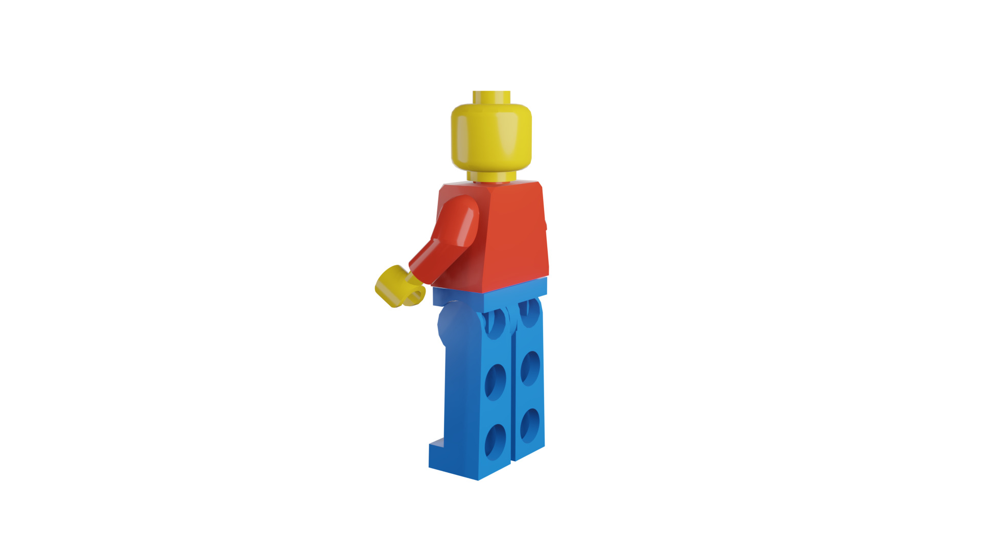 3D print minifigure - Minifigure Basic V2 3D print model_34