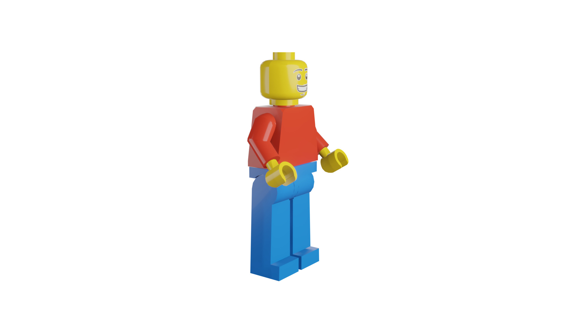 3D print minifigure - Minifigure Basic V2 3D print model_22