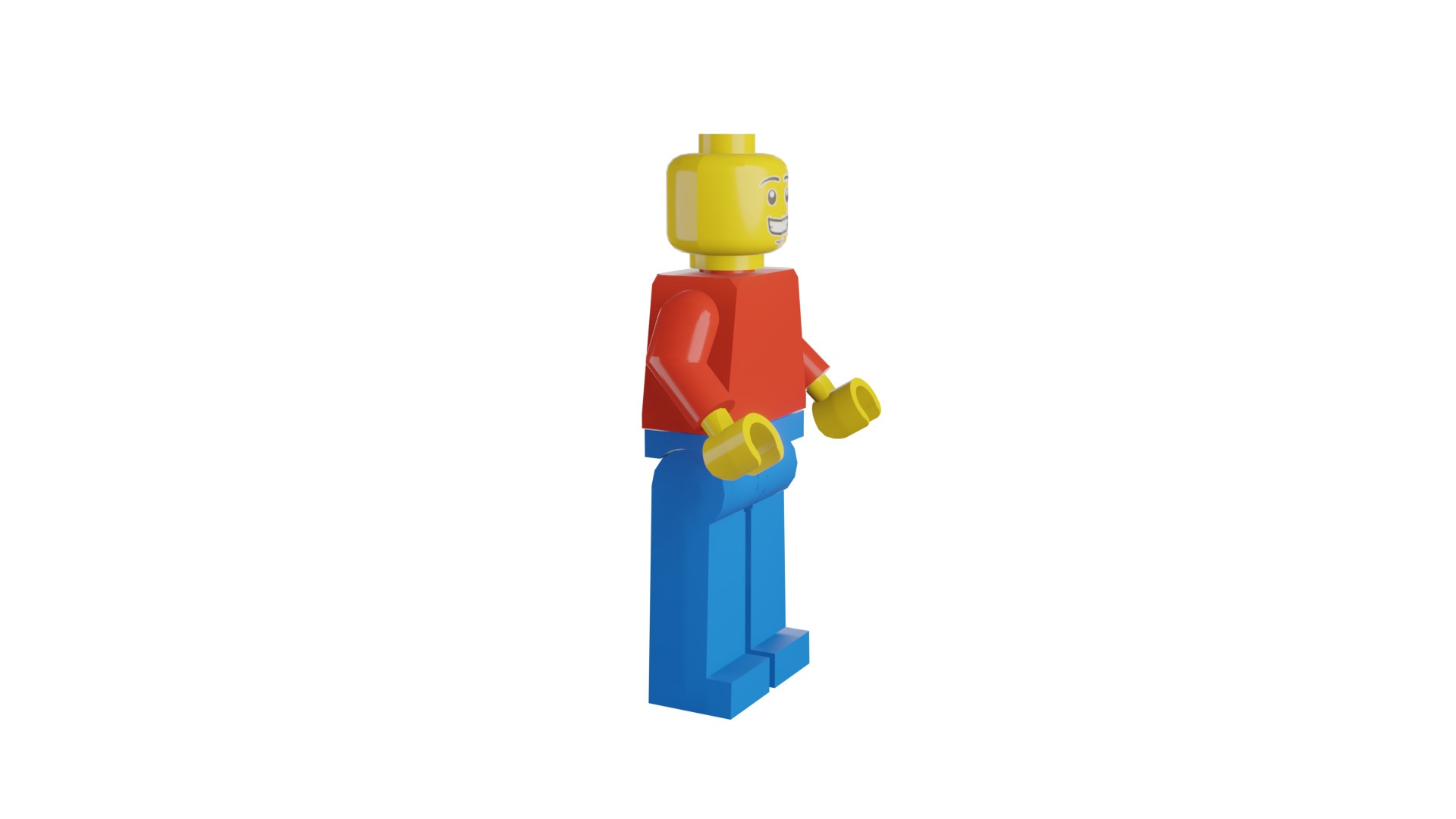 3D print minifigure - Minifigure Basic V2 3D print model_20