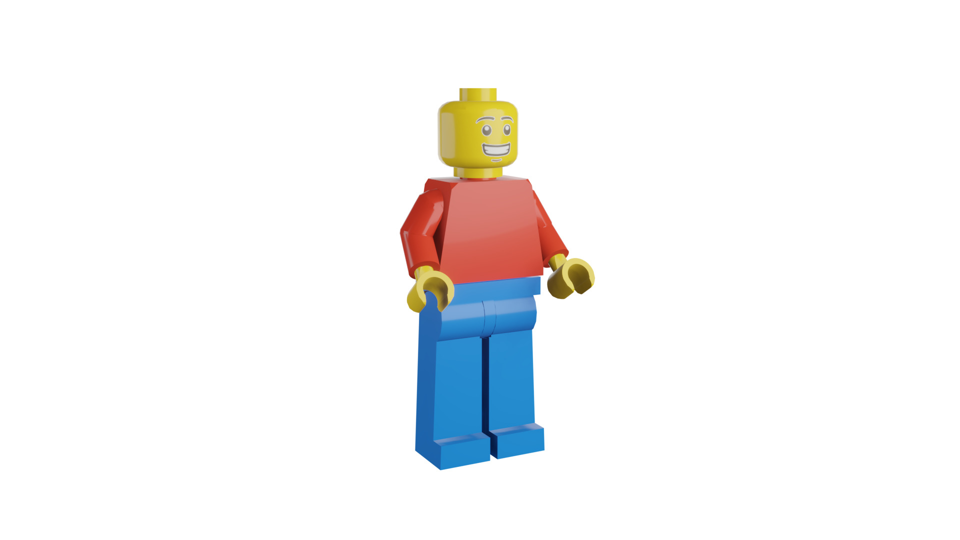 3D print minifigure - Minifigure Basic V2 3D print model_25