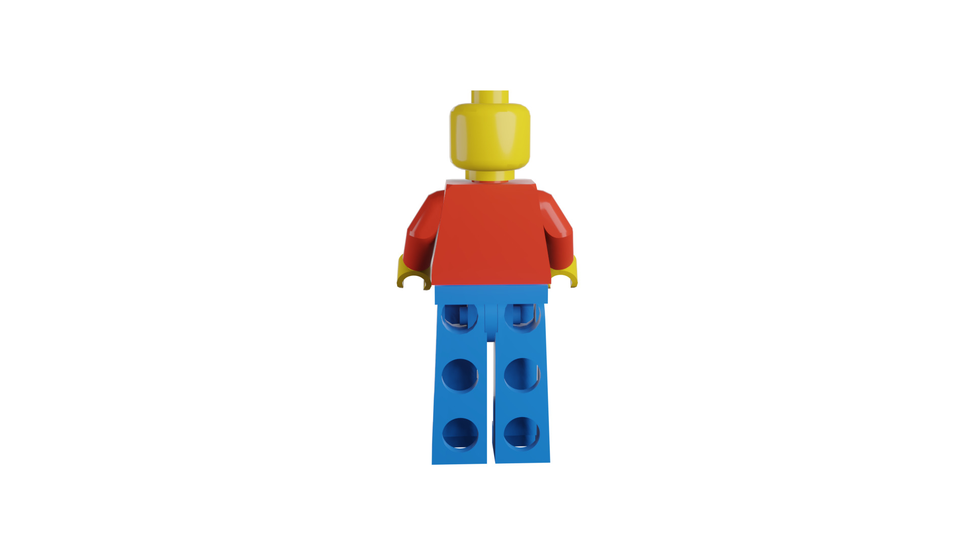 3D print minifigure - Minifigure Basic V2 3D print model_7