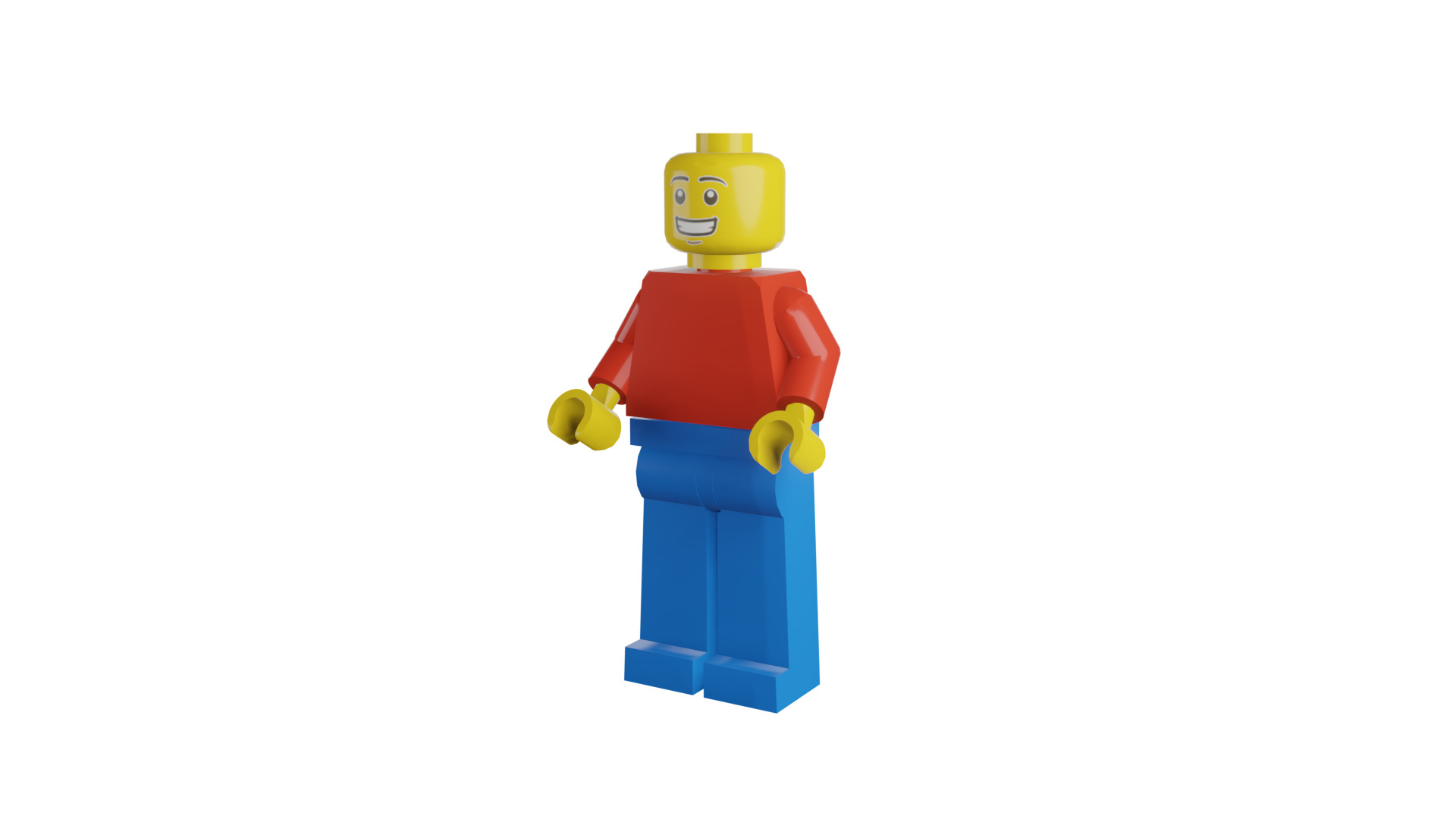 3D print minifigure - Minifigure Basic V2 3D print model_38