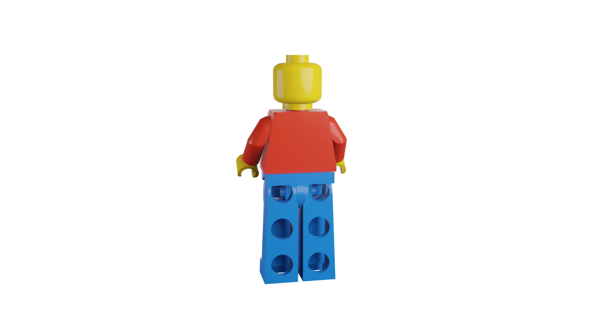 3D print minifigure - Minifigure Basic V2 3D print model_26