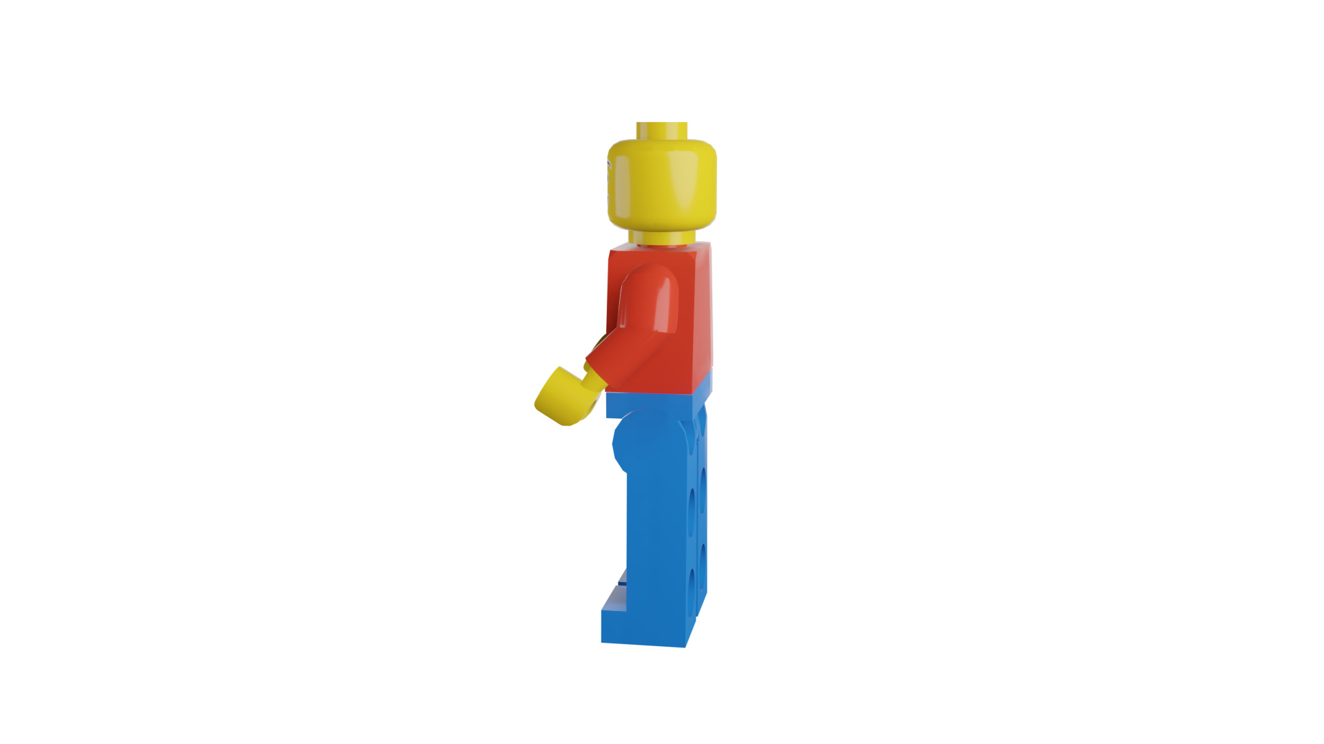 3D print minifigure - Minifigure Basic V2 3D print model_8