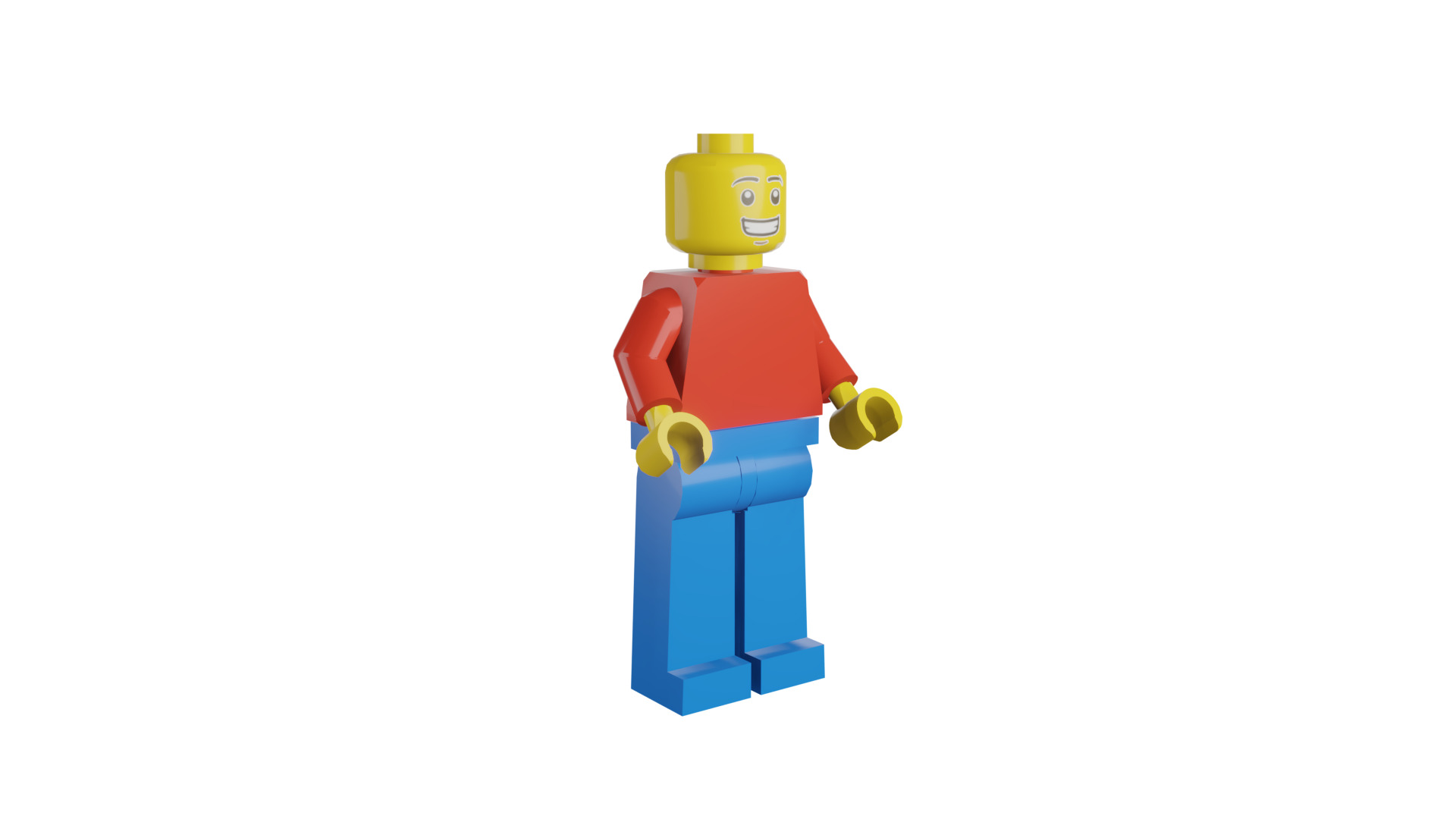 3D print minifigure - Minifigure Basic V2 3D print model_16