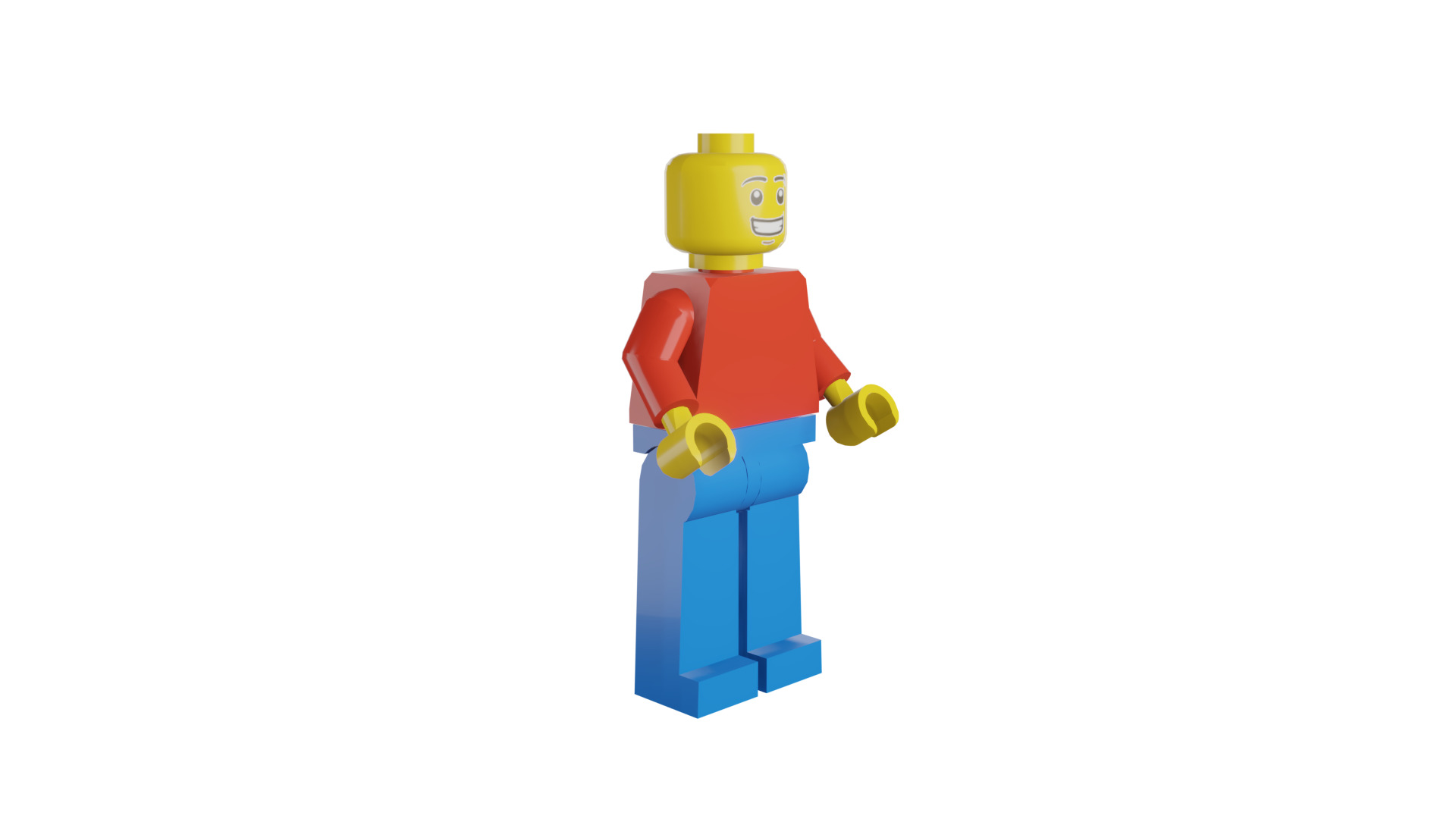 3D print minifigure - Minifigure Basic V2 3D print model_18