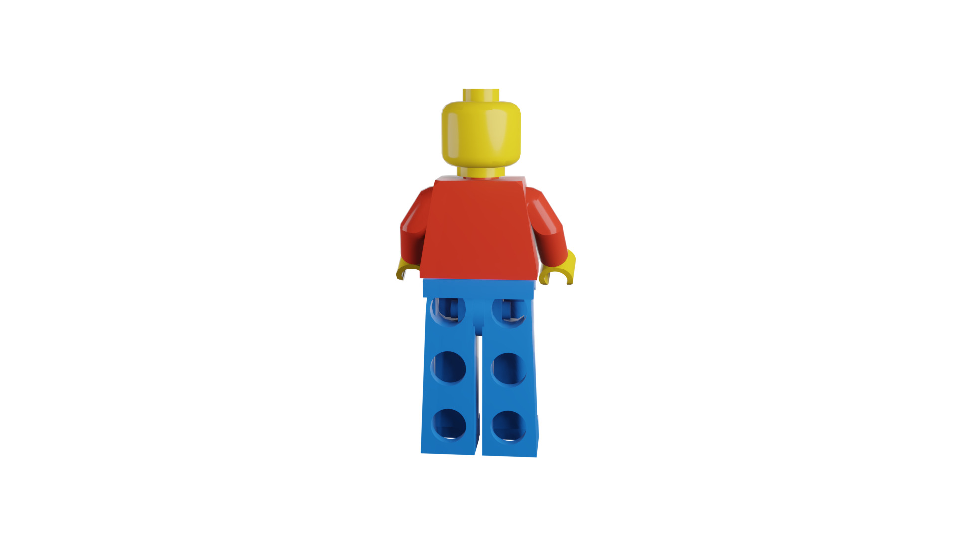 3D print minifigure - Minifigure Basic V2 3D print model_6
