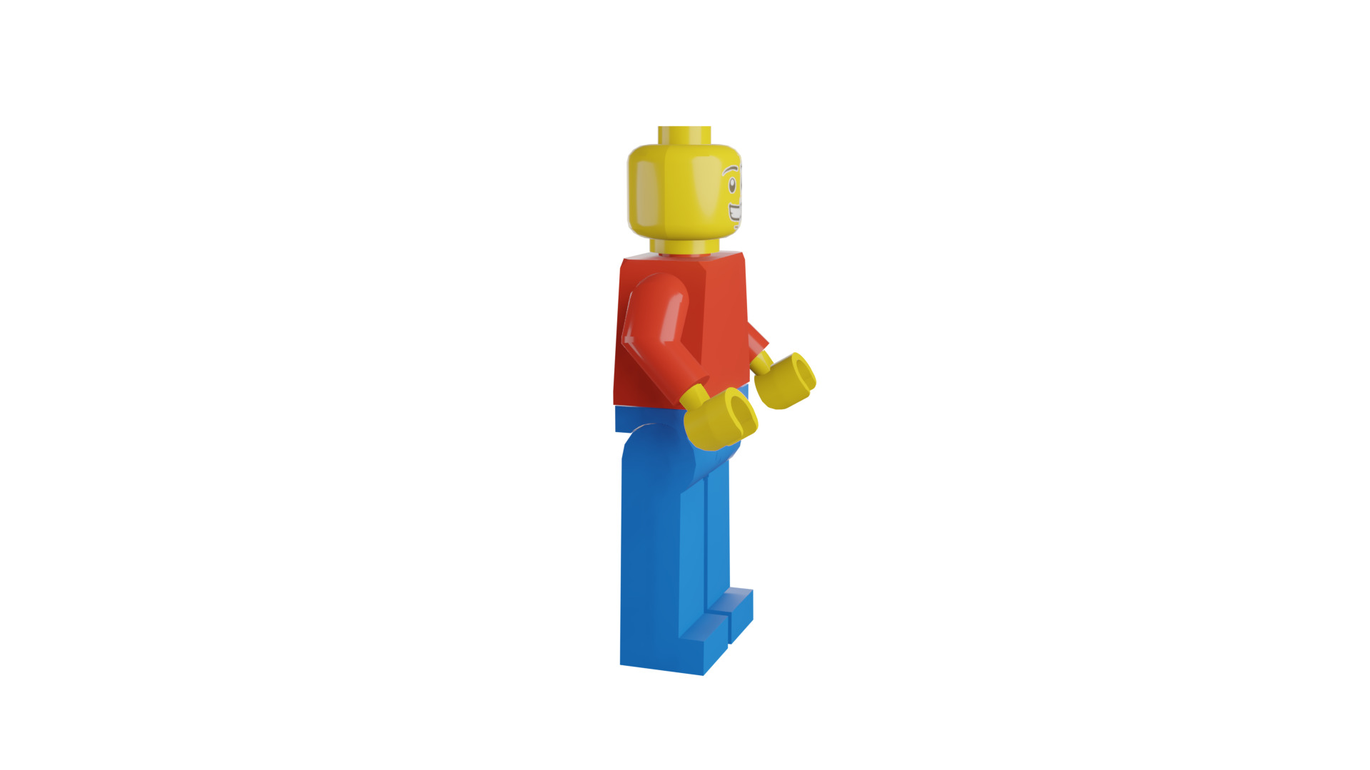 3D print minifigure - Minifigure Basic V2 3D print model_2