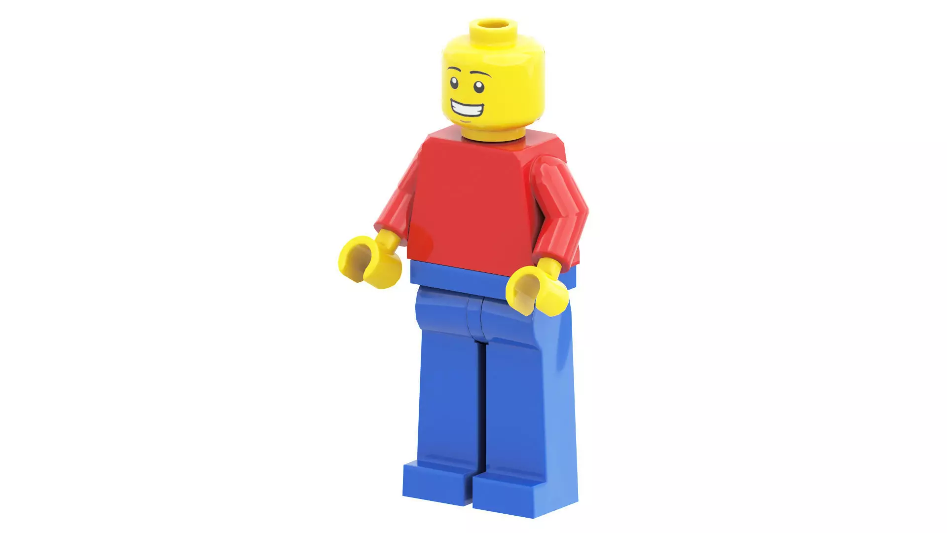 3D print minifigure - Minifigure Basic V2 3D print model_0