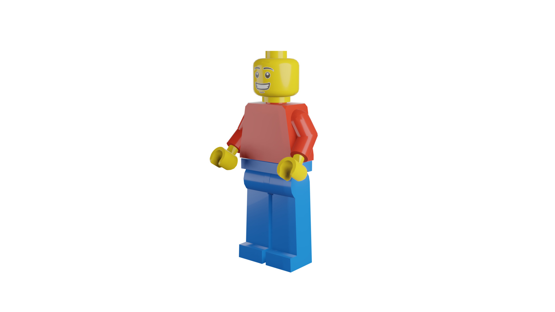 3D print minifigure - Minifigure Basic V2 3D print model_41