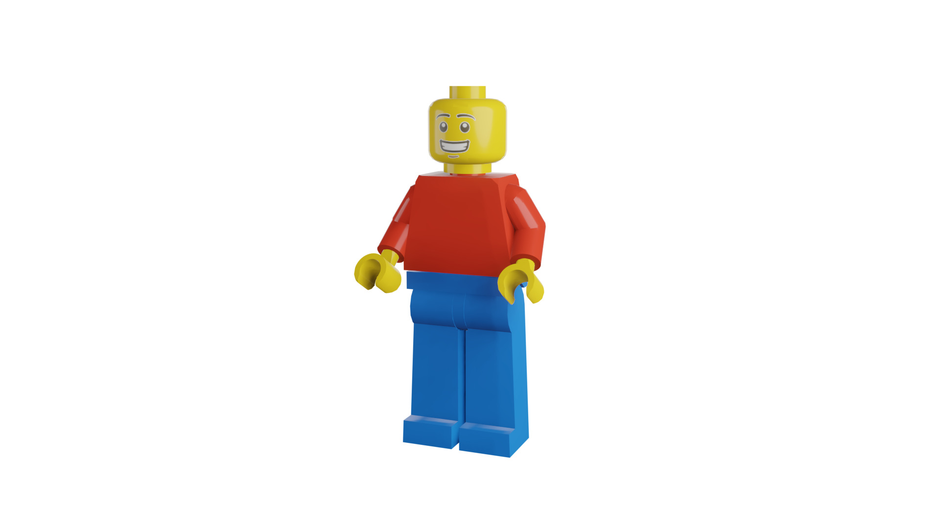 3D print minifigure - Minifigure Basic V2 3D print model_37