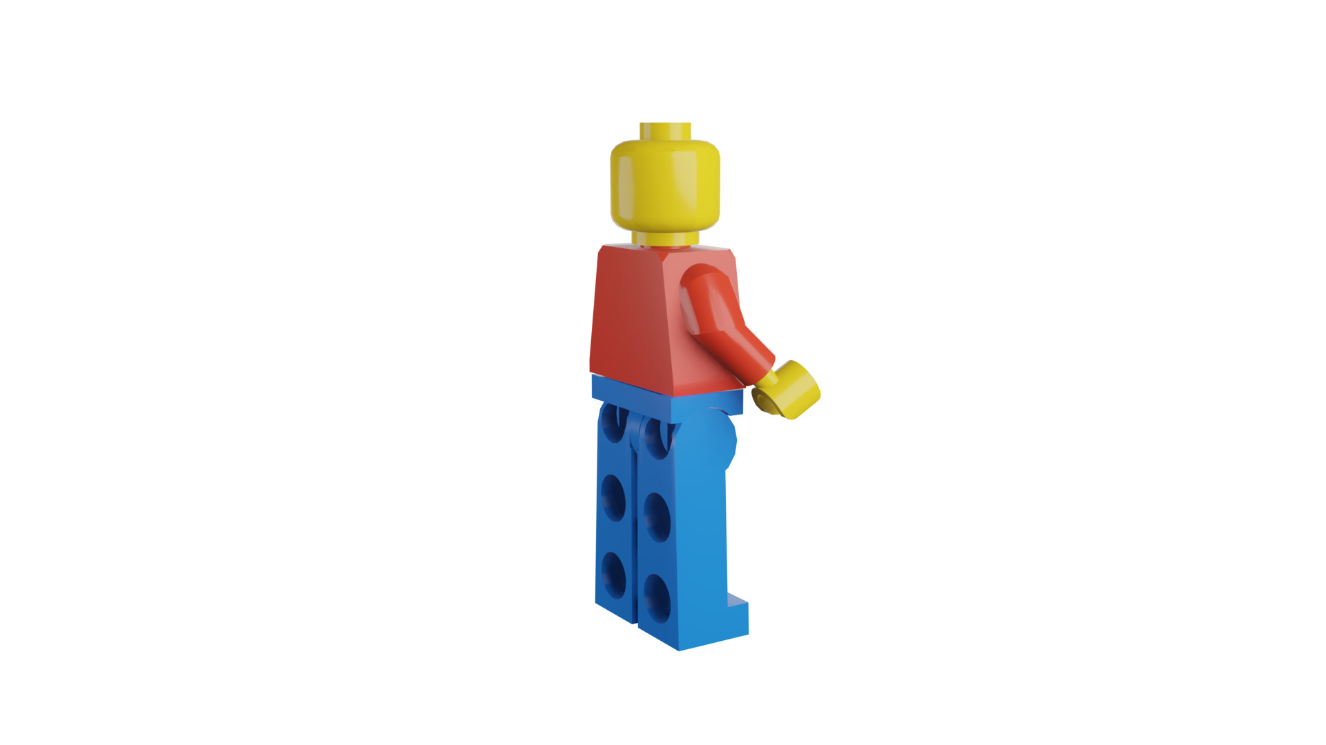 3D print minifigure - Minifigure Basic V2 3D print model_33