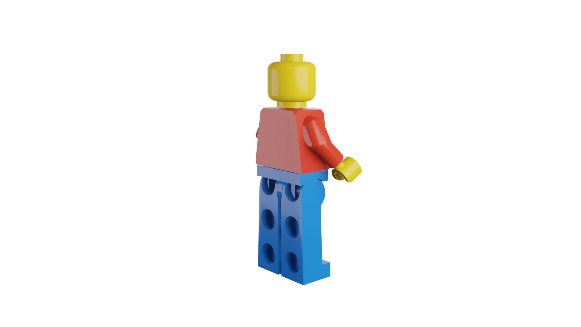 3D print minifigure - Minifigure Basic V2 3D print model_24