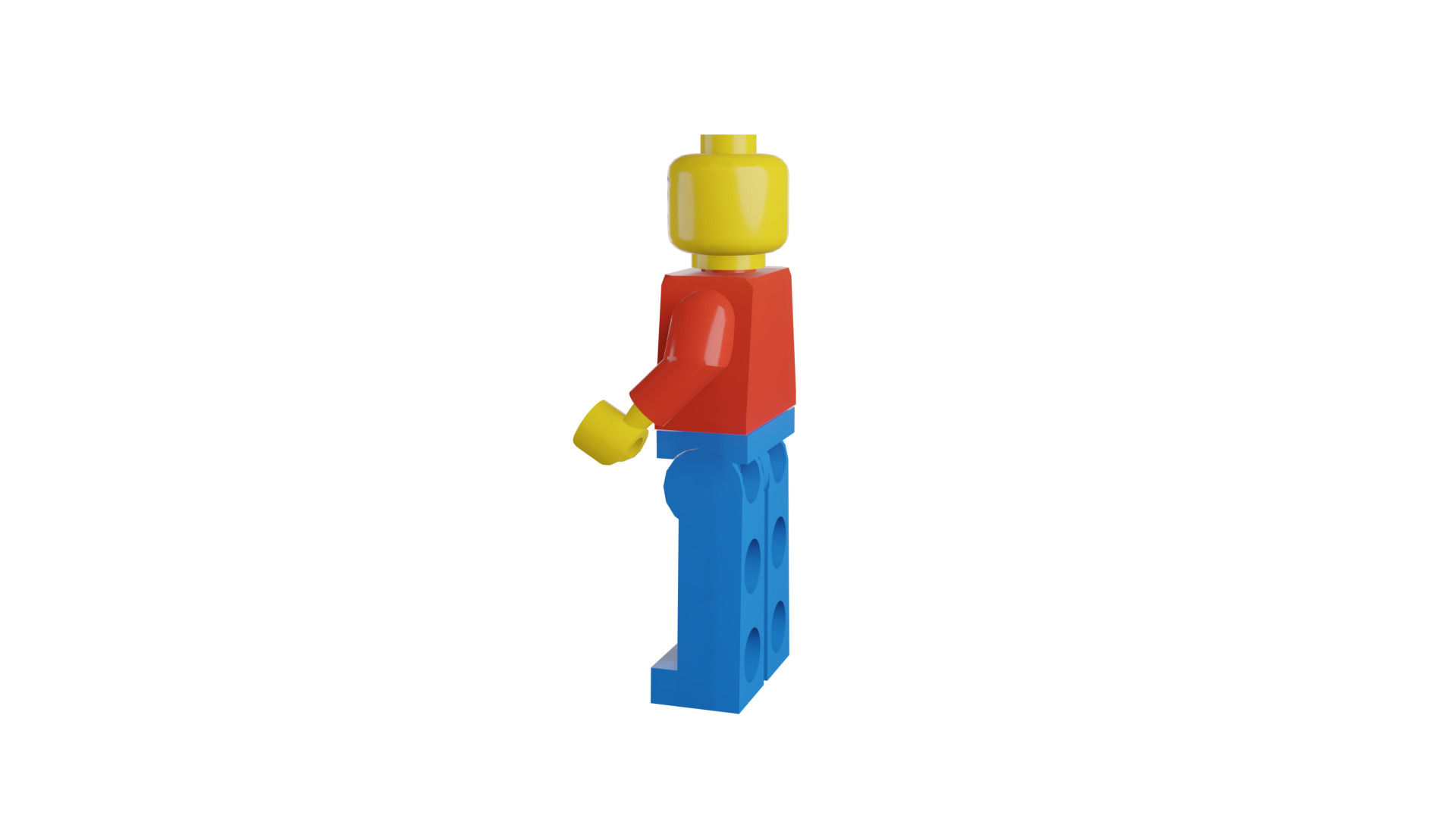 3D print minifigure - Minifigure Basic V2 3D print model_3