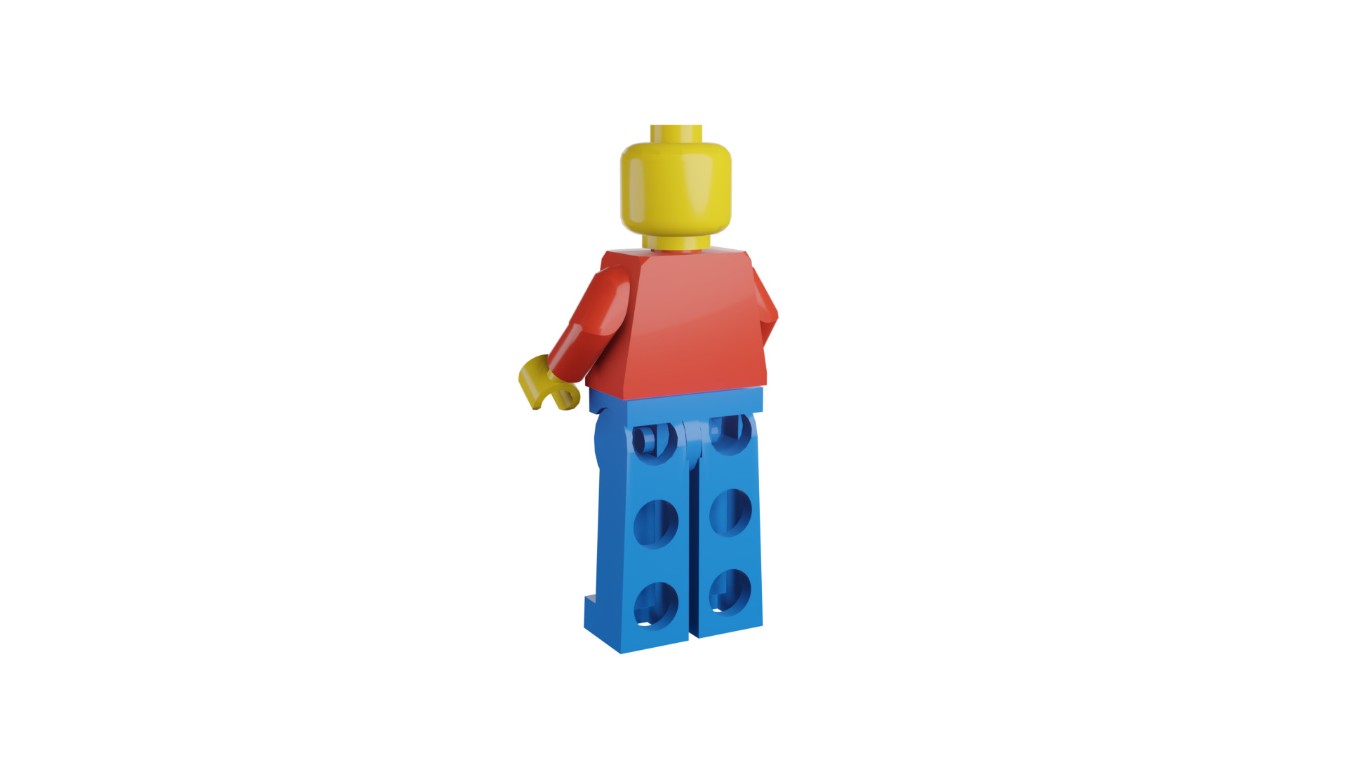 3D print minifigure - Minifigure Basic V2 3D print model_28