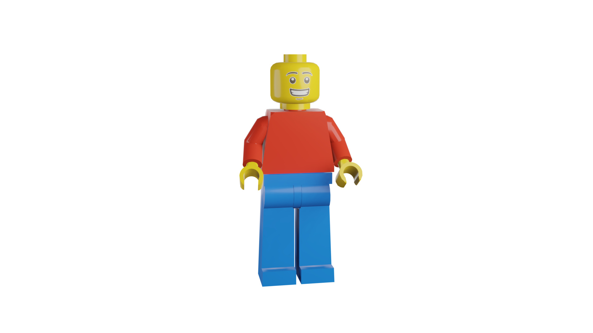 3D print minifigure - Minifigure Basic V2 3D print model_29
