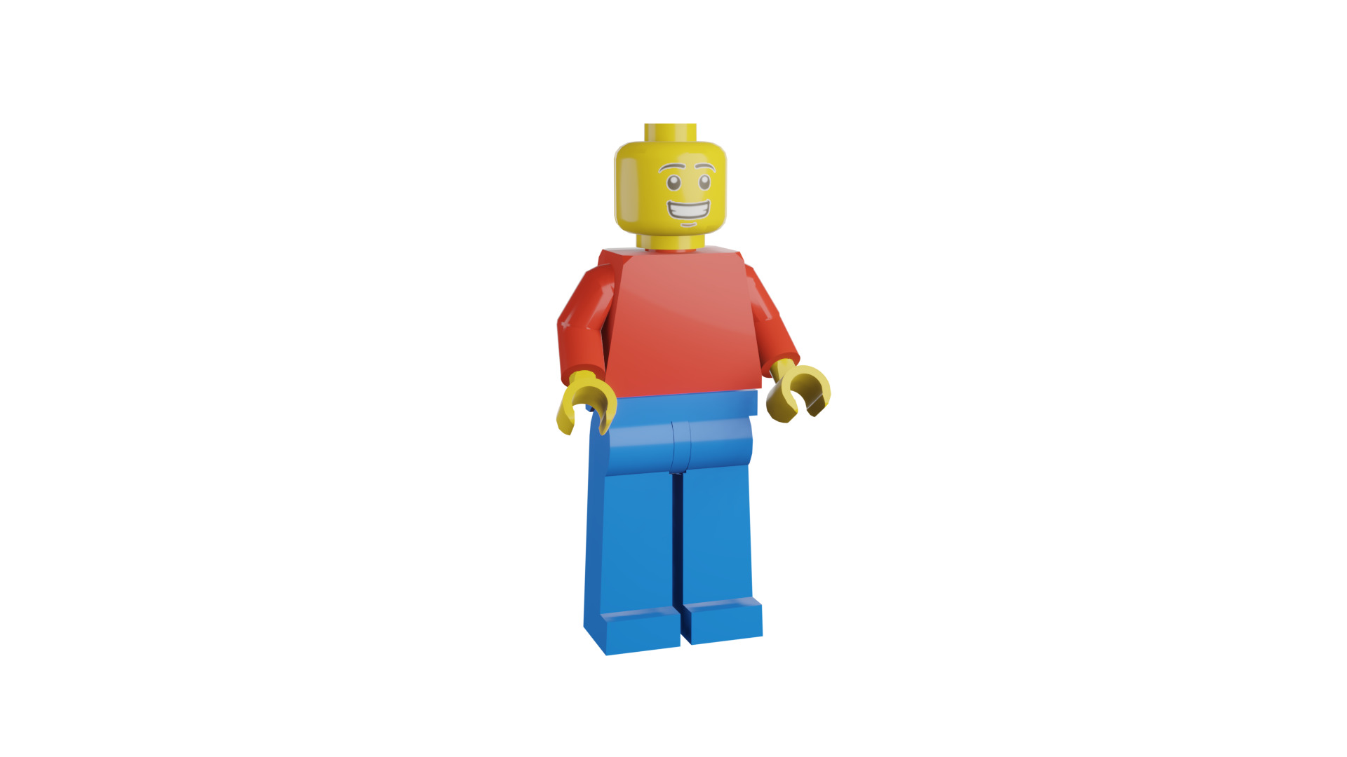 3D print minifigure - Minifigure Basic V2 3D print model_17