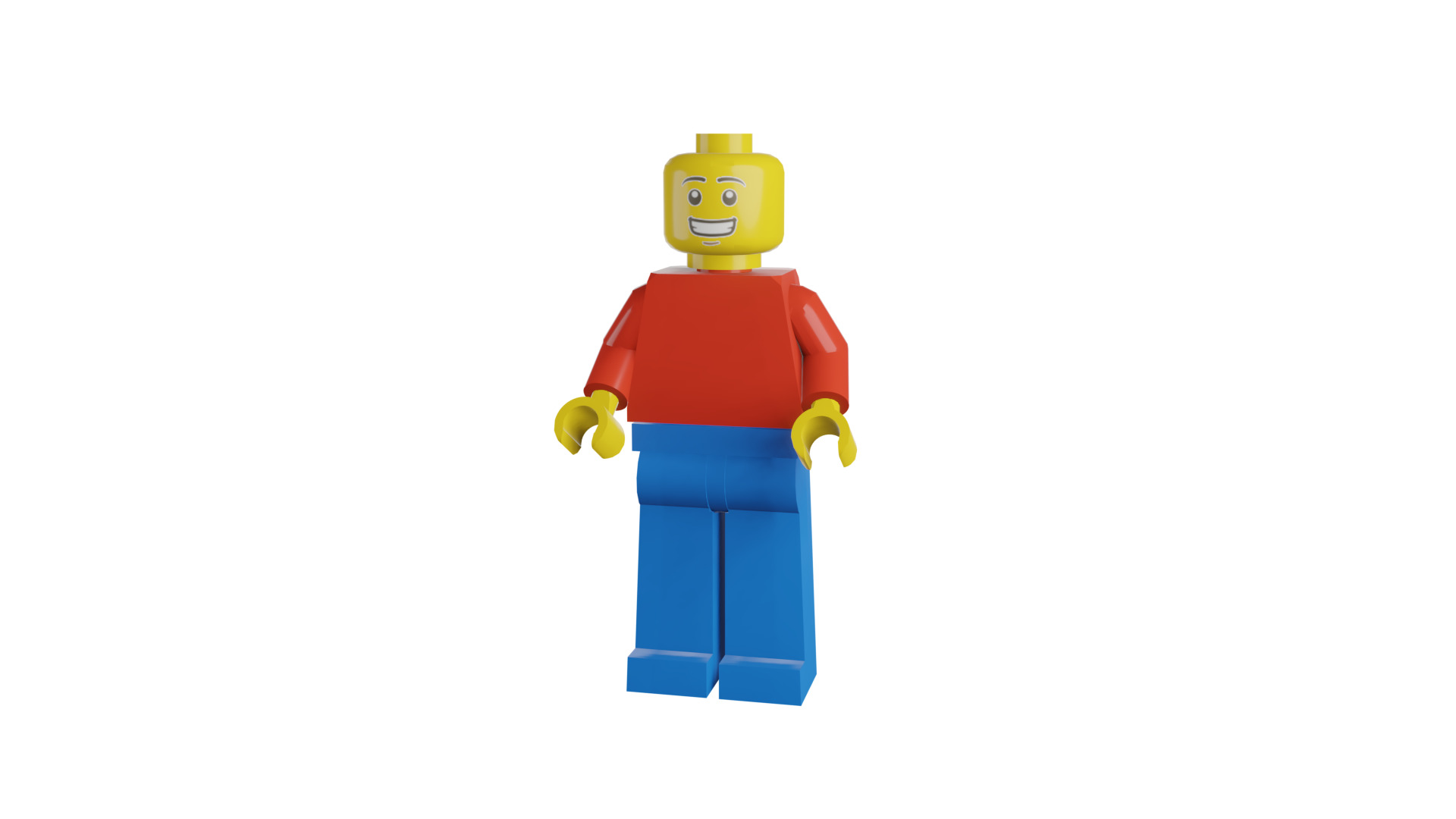 3D print minifigure - Minifigure Basic V2 3D print model_14