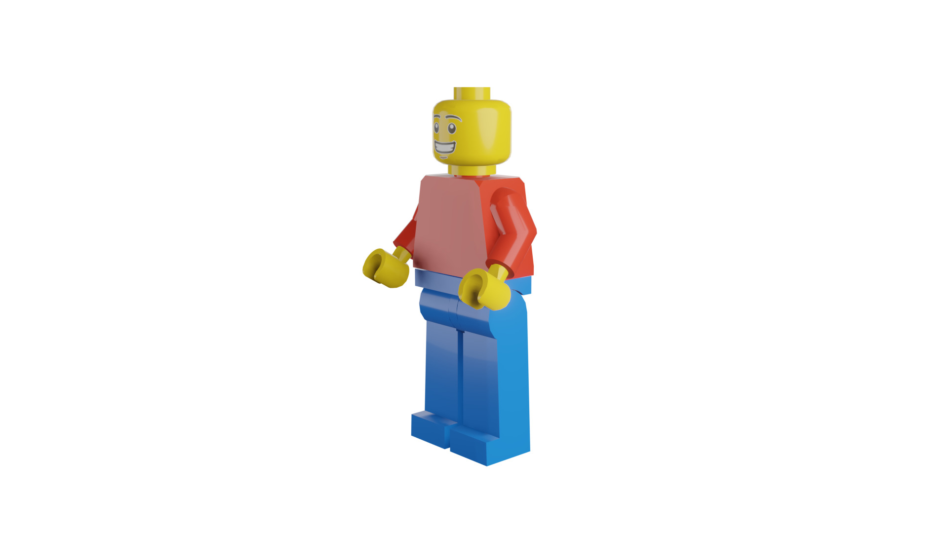 3D print minifigure - Minifigure Basic V2 3D print model_42