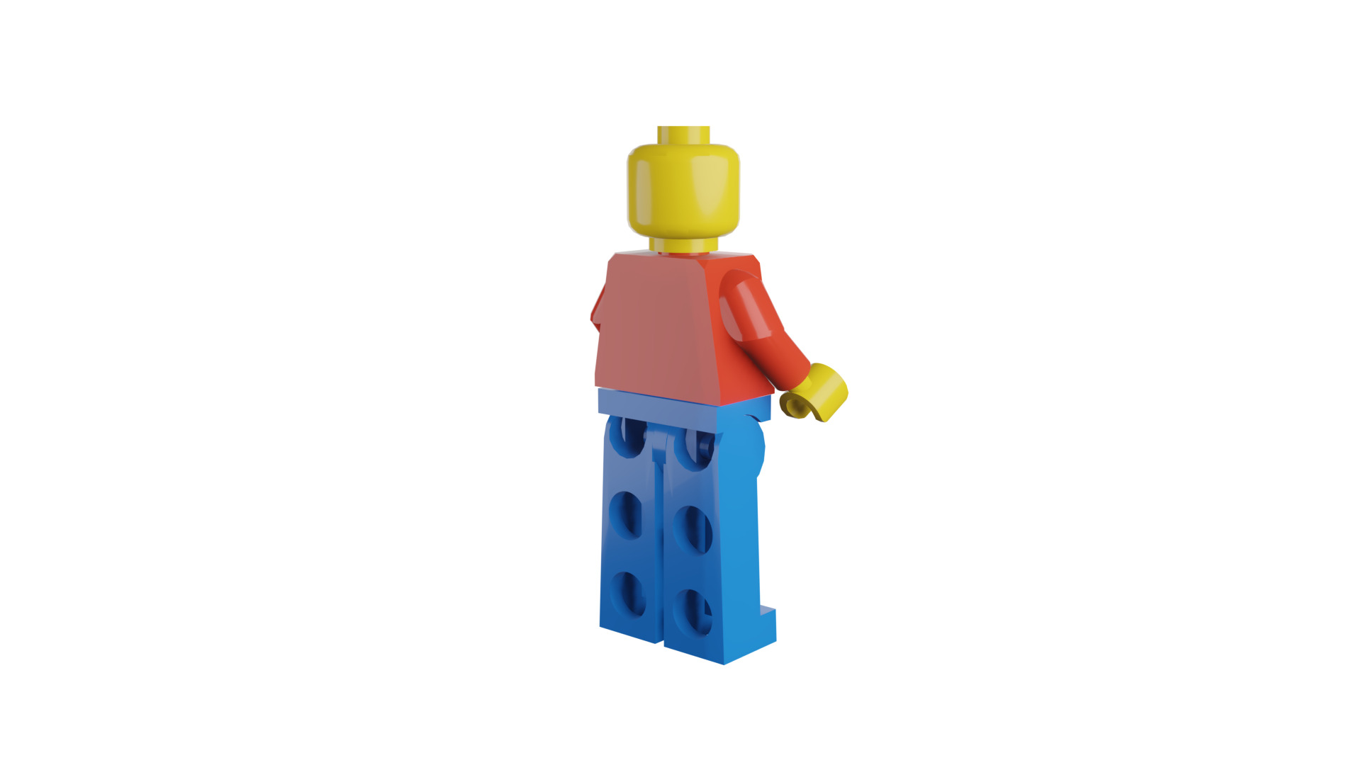 3D print minifigure - Minifigure Basic V2 3D print model_23