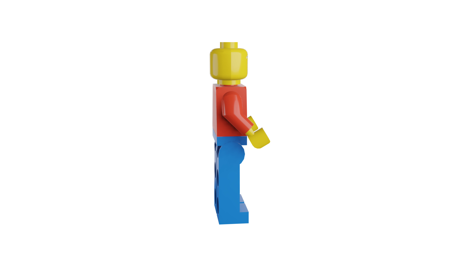 3D print minifigure - Minifigure Basic V2 3D print model_4