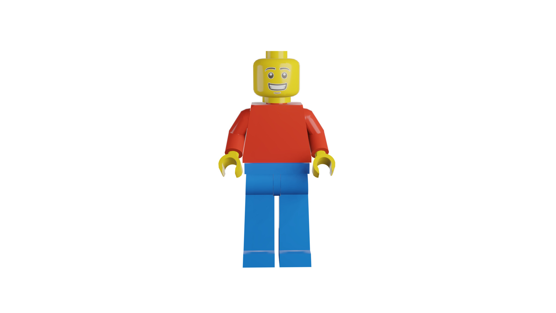 3D print minifigure - Minifigure Basic V2 3D print model_15