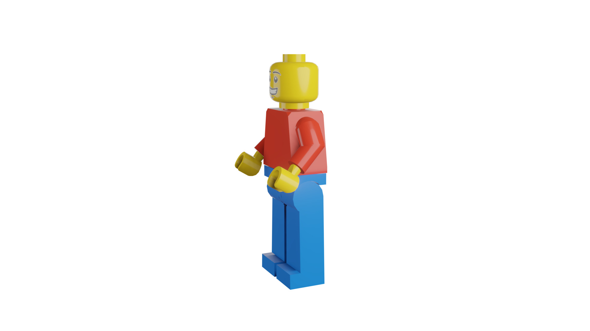 3D print minifigure - Minifigure Basic V2 3D print model_35
