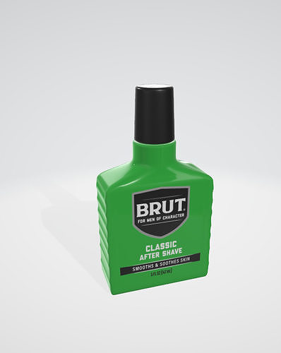 Brut Classic After Shave for Men 3D model