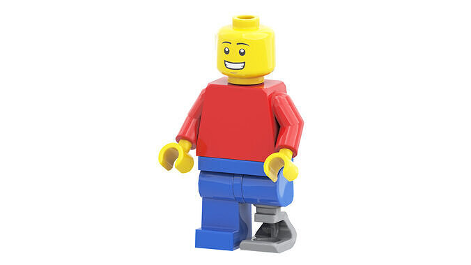 3D print minifigure - Minifigure Basic V3 3D print model