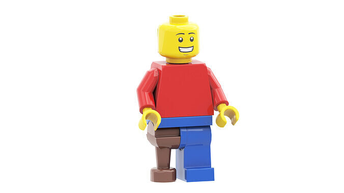 3D print minifigure - Minifigure Basic V4 3D print model