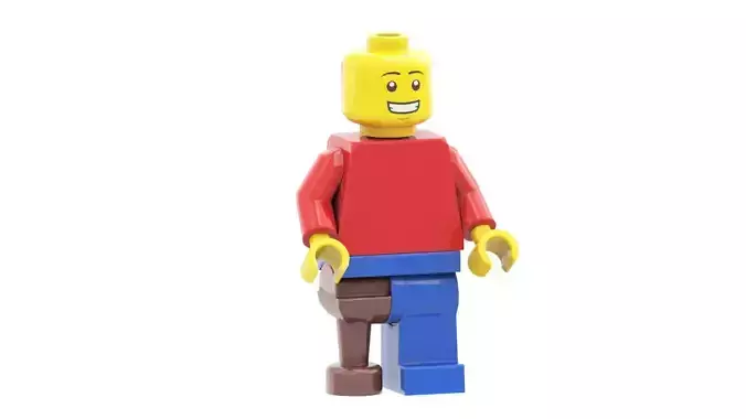 3D print minifigure - Minifigure Basic V4