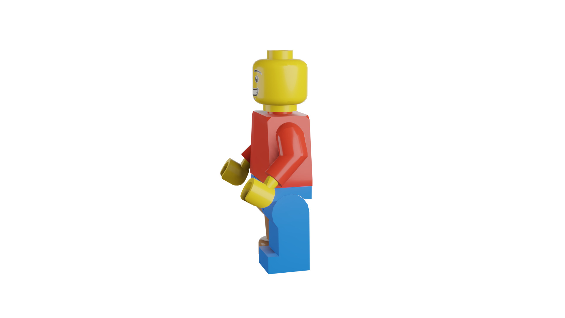 3D print minifigure - Minifigure Basic V4 3D print model_35