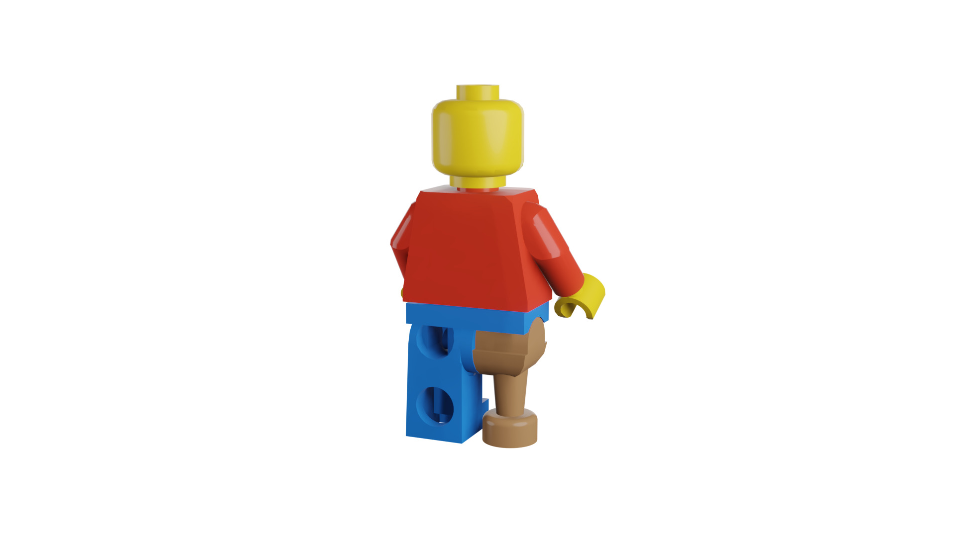 3D print minifigure - Minifigure Basic V4 3D print model_20