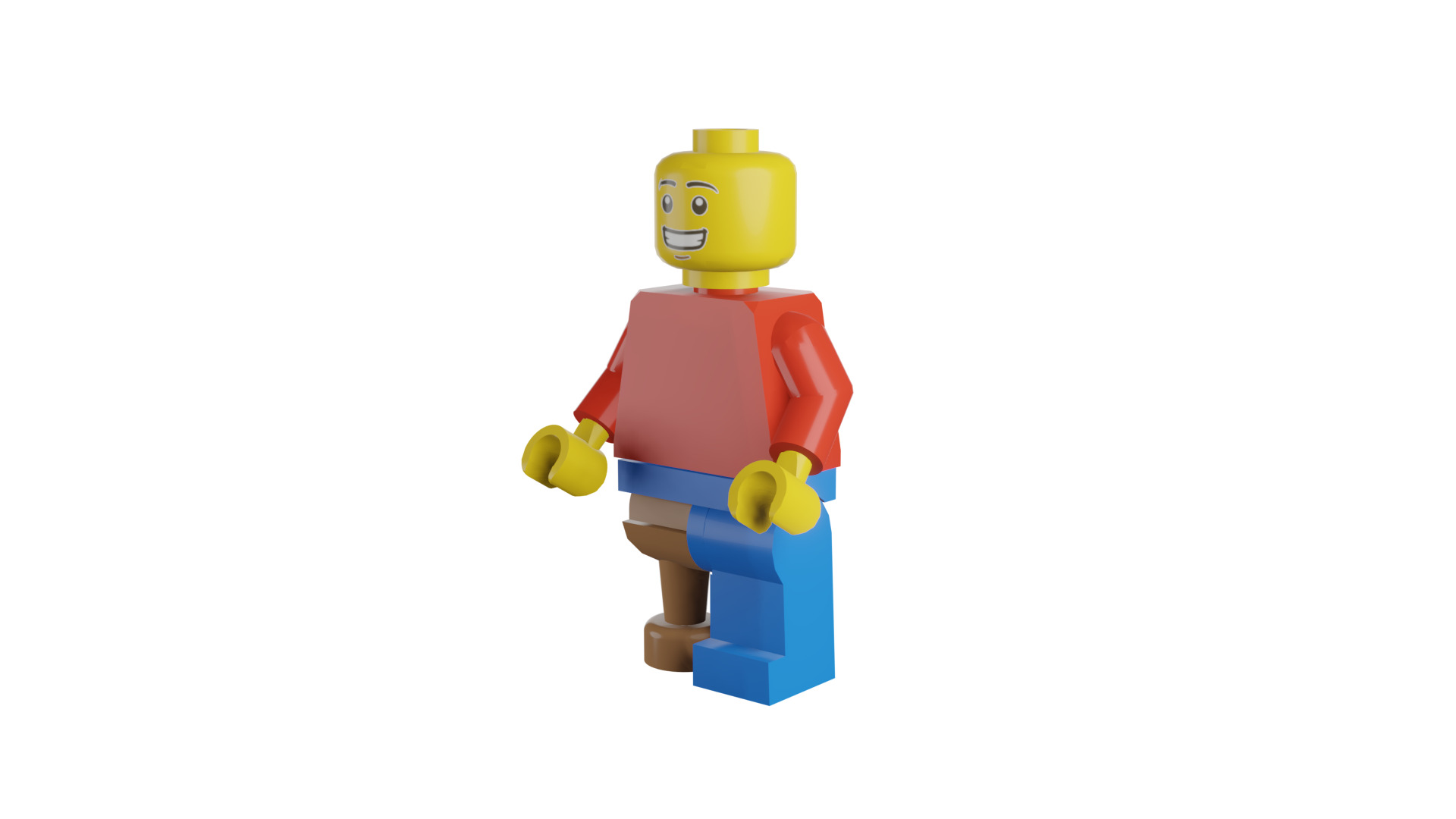 3D print minifigure - Minifigure Basic V4 3D print model_39
