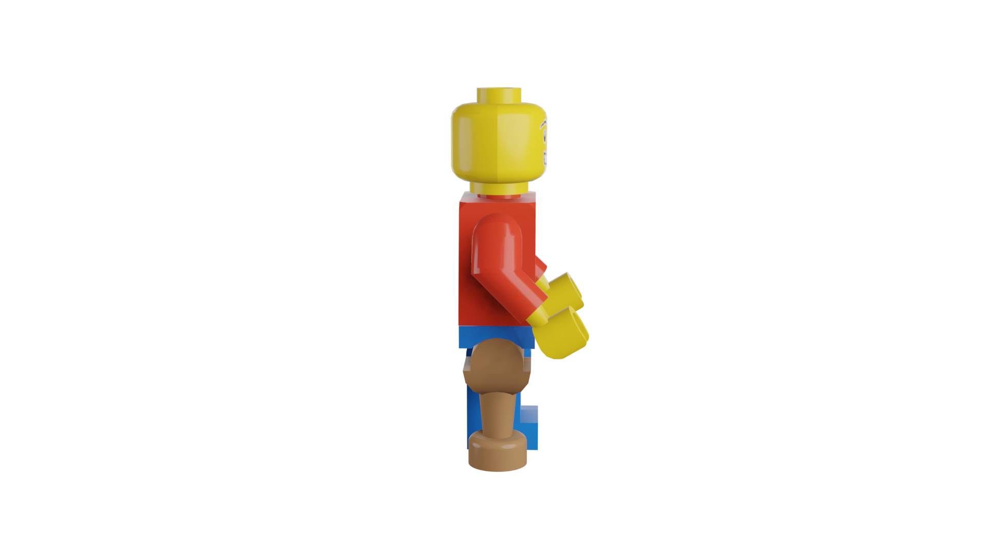3D print minifigure - Minifigure Basic V4 3D print model_12