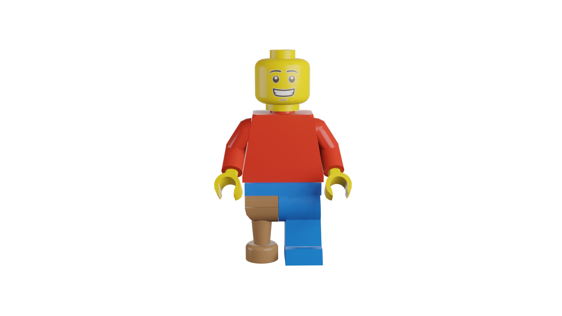 3D print minifigure - Minifigure Basic V4 3D print model_2