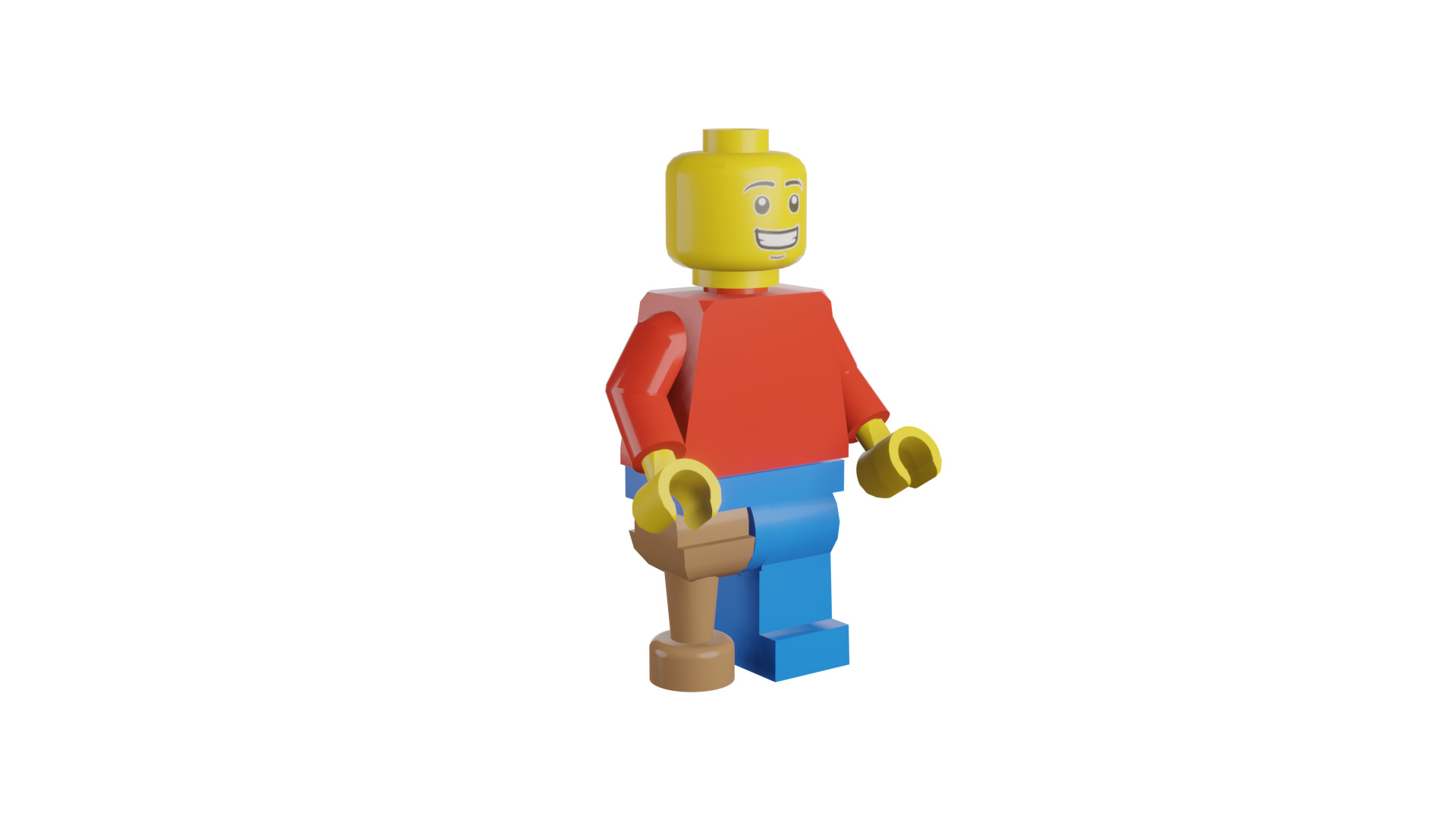 3D print minifigure - Minifigure Basic V4 3D print model_6