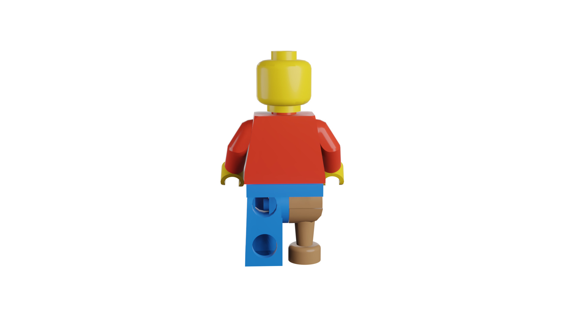 3D print minifigure - Minifigure Basic V4 3D print model_23