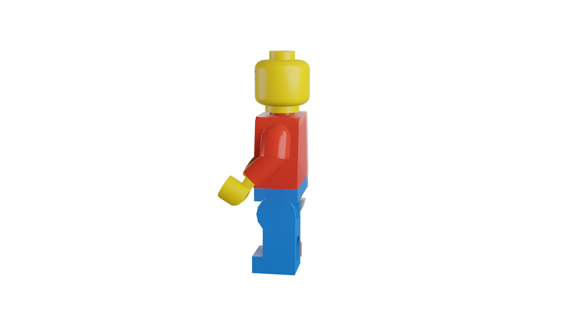 3D print minifigure - Minifigure Basic V4 3D print model_32