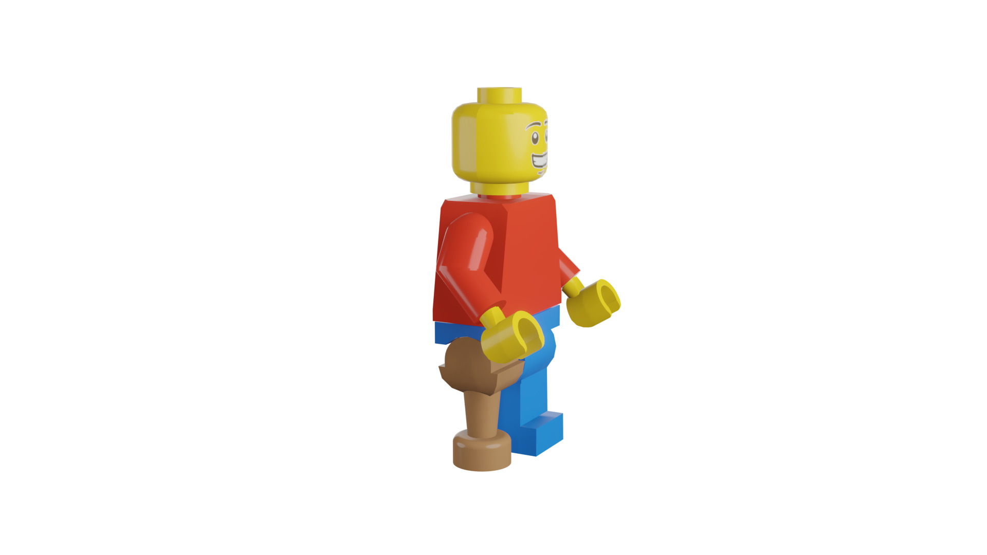 3D print minifigure - Minifigure Basic V4 3D print model_9