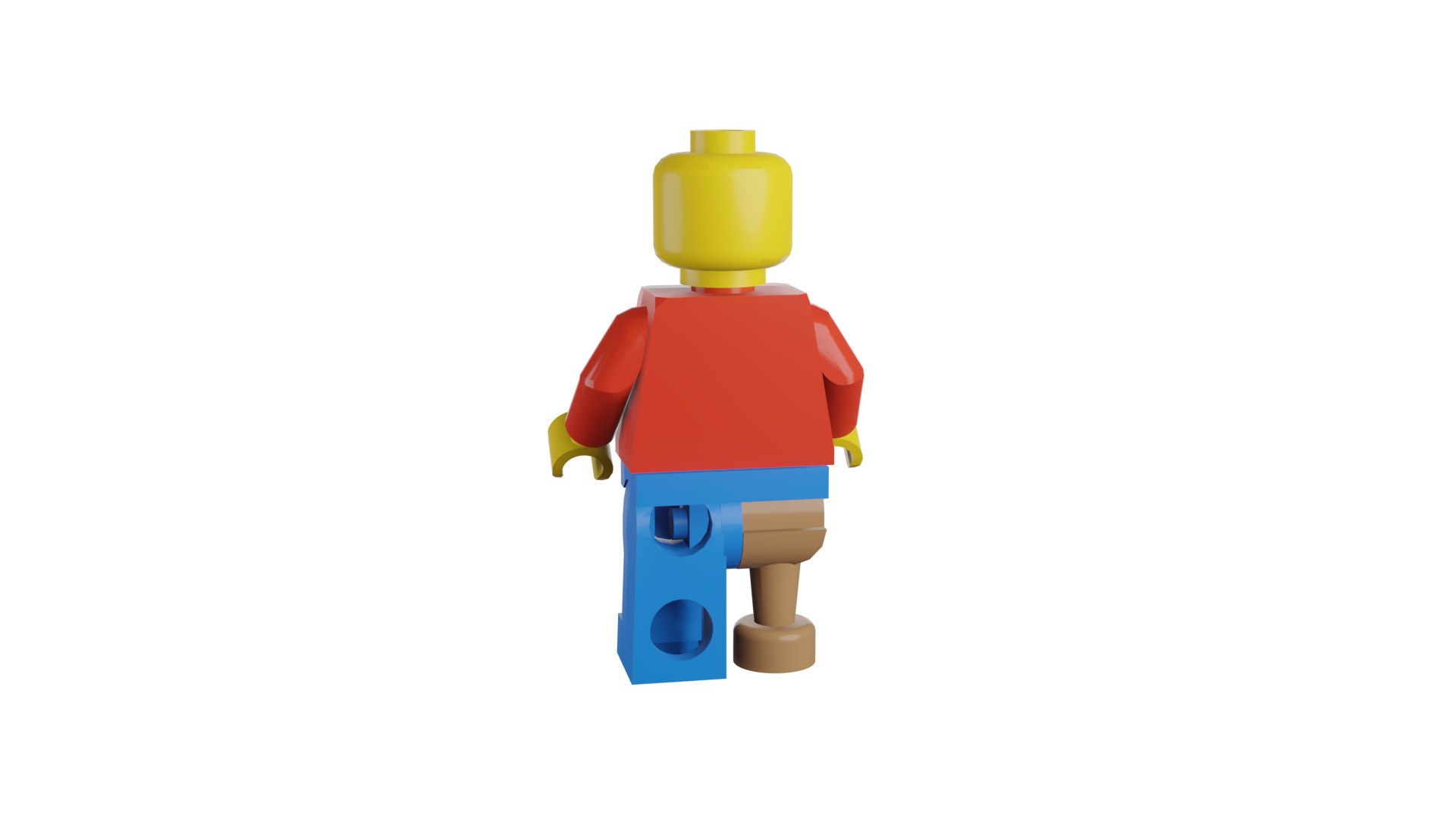 3D print minifigure - Minifigure Basic V4 3D print model_24