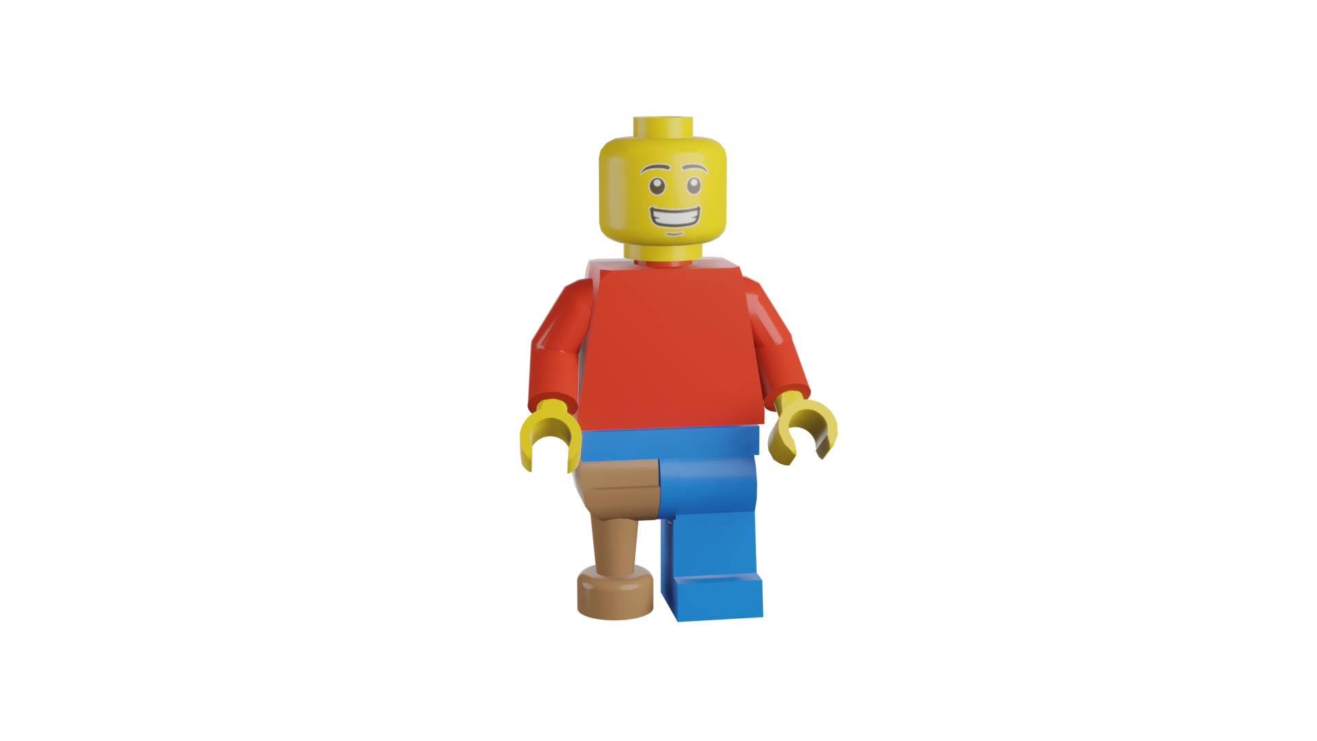 3D print minifigure - Minifigure Basic V4 3D print model_3