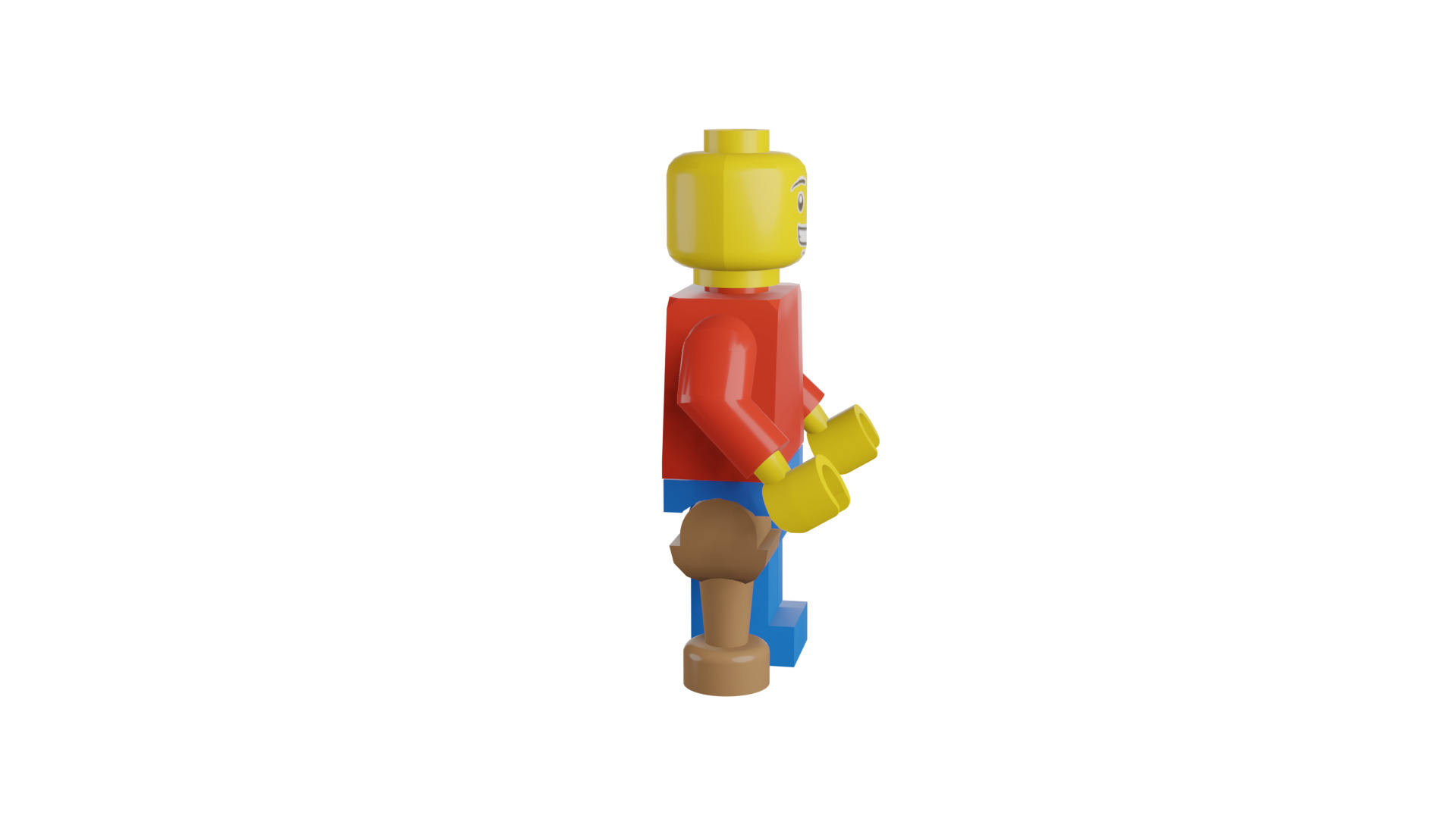 3D print minifigure - Minifigure Basic V4 3D print model_11