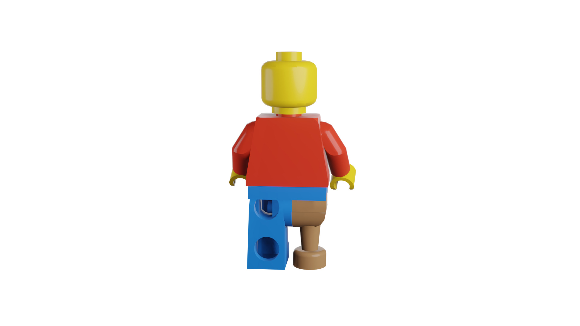 3D print minifigure - Minifigure Basic V4 3D print model_22