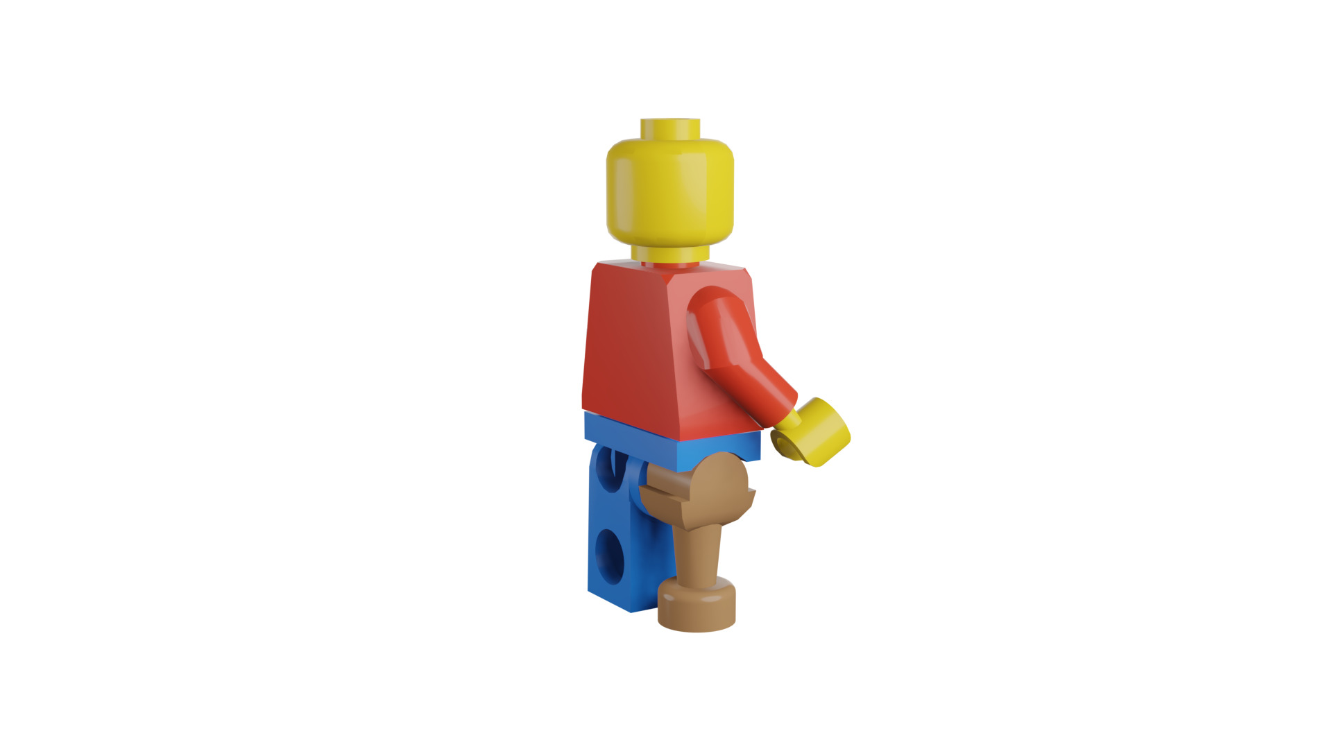 3D print minifigure - Minifigure Basic V4 3D print model_16