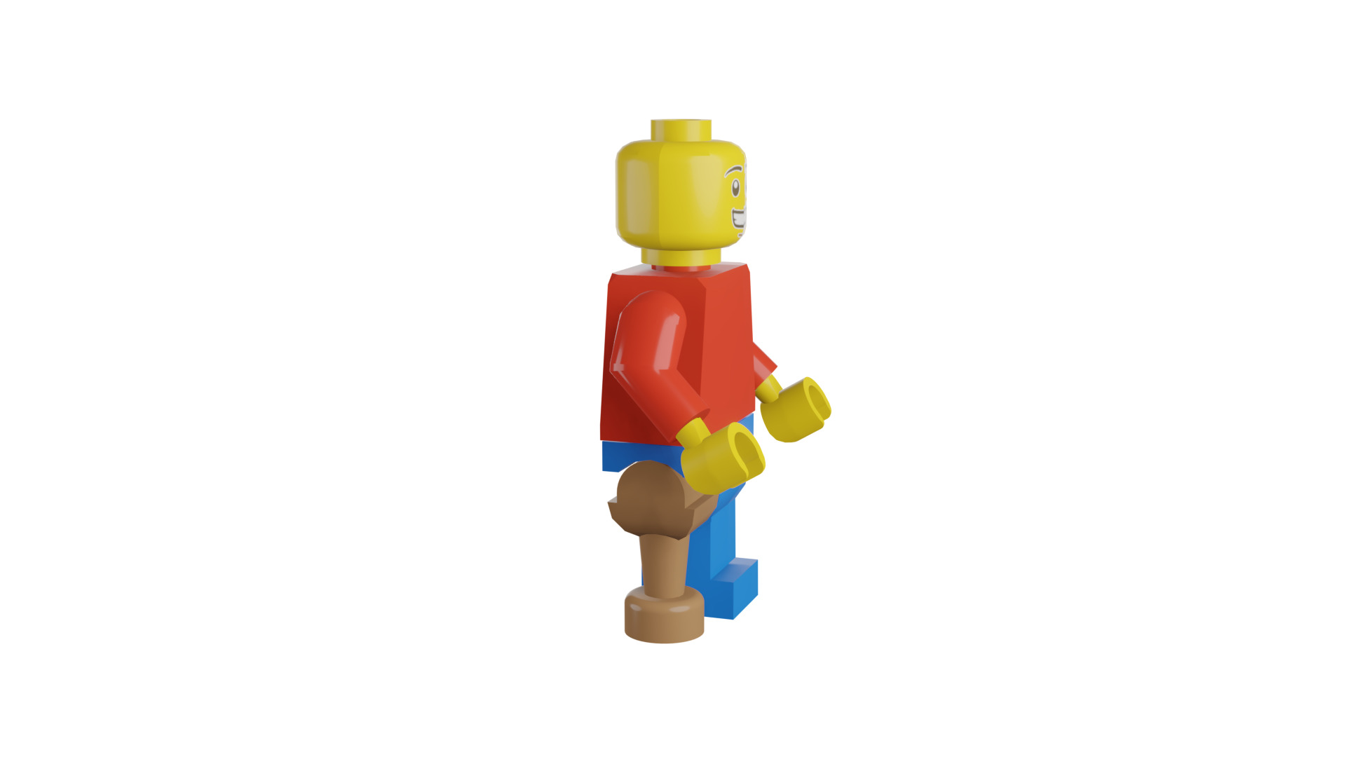3D print minifigure - Minifigure Basic V4 3D print model_10