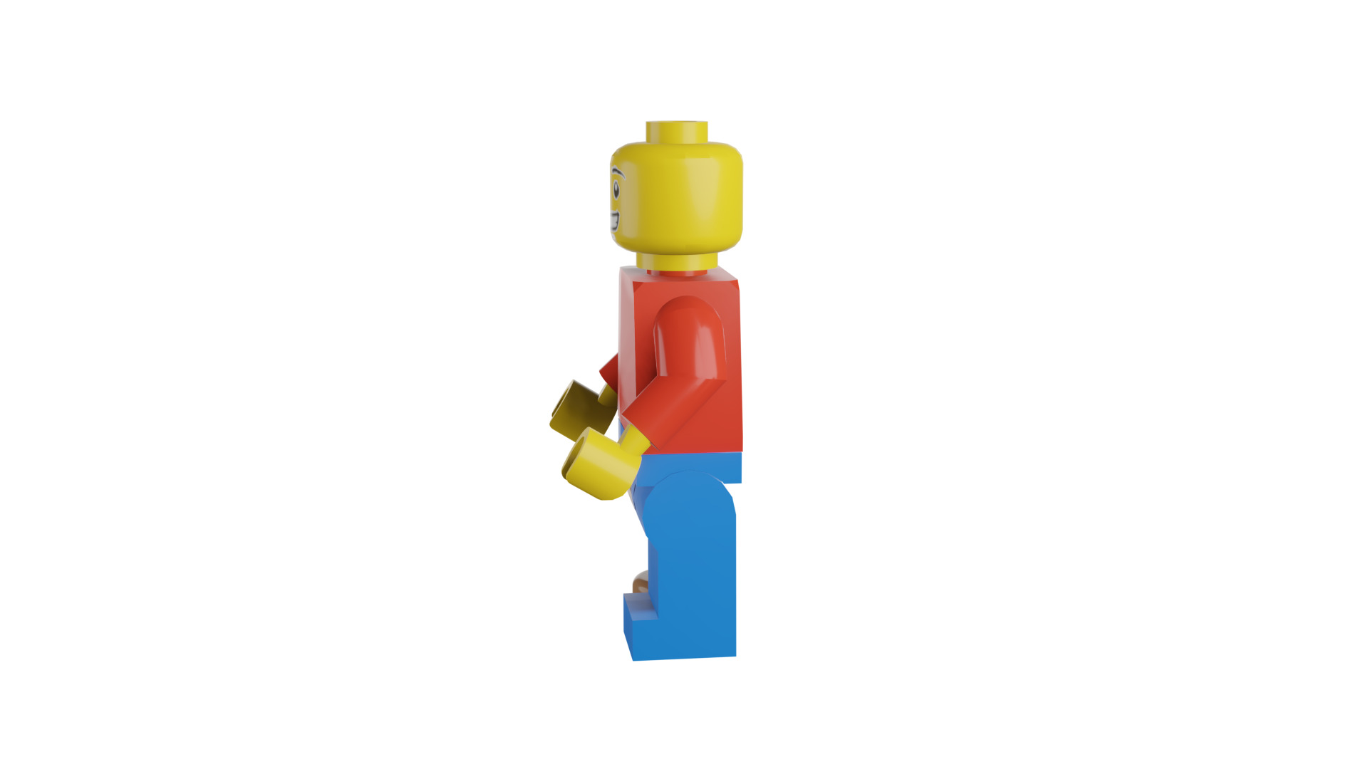 3D print minifigure - Minifigure Basic V4 3D print model_34