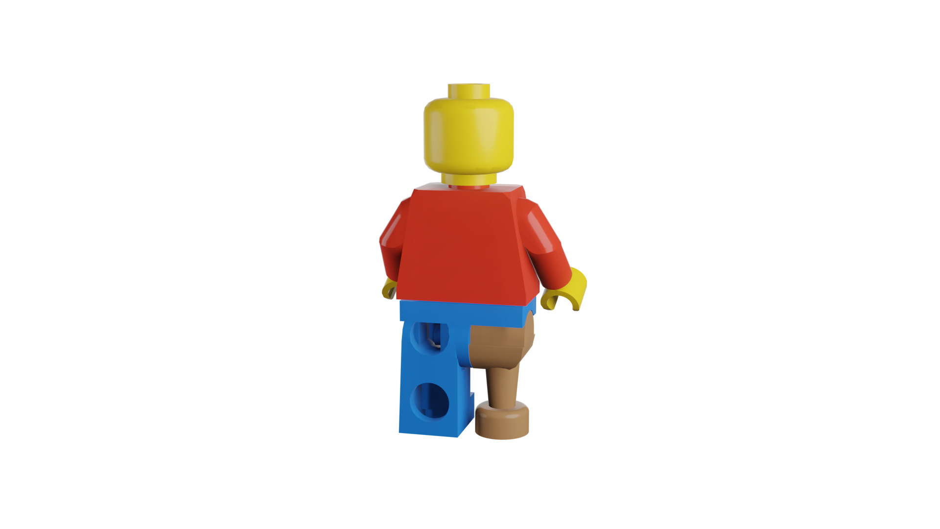3D print minifigure - Minifigure Basic V4 3D print model_21