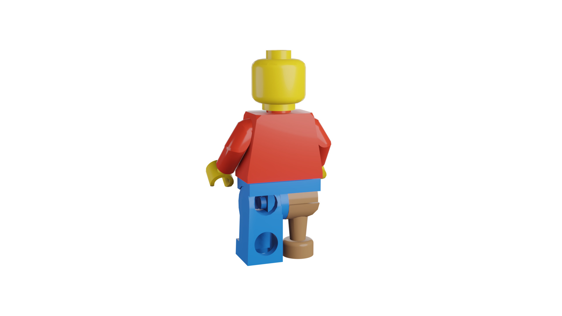 3D print minifigure - Minifigure Basic V4 3D print model_25