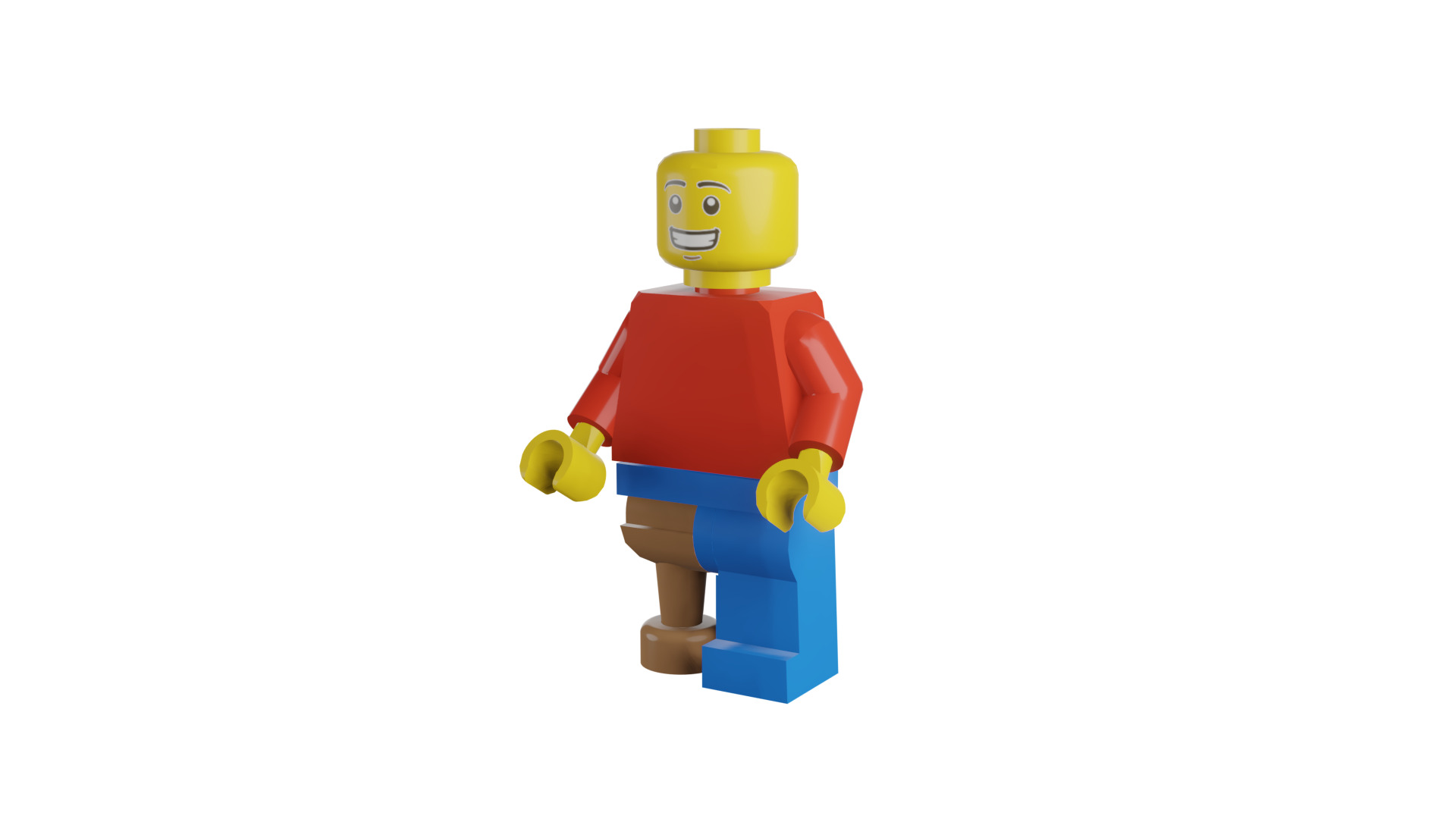 3D print minifigure - Minifigure Basic V4 3D print model_40